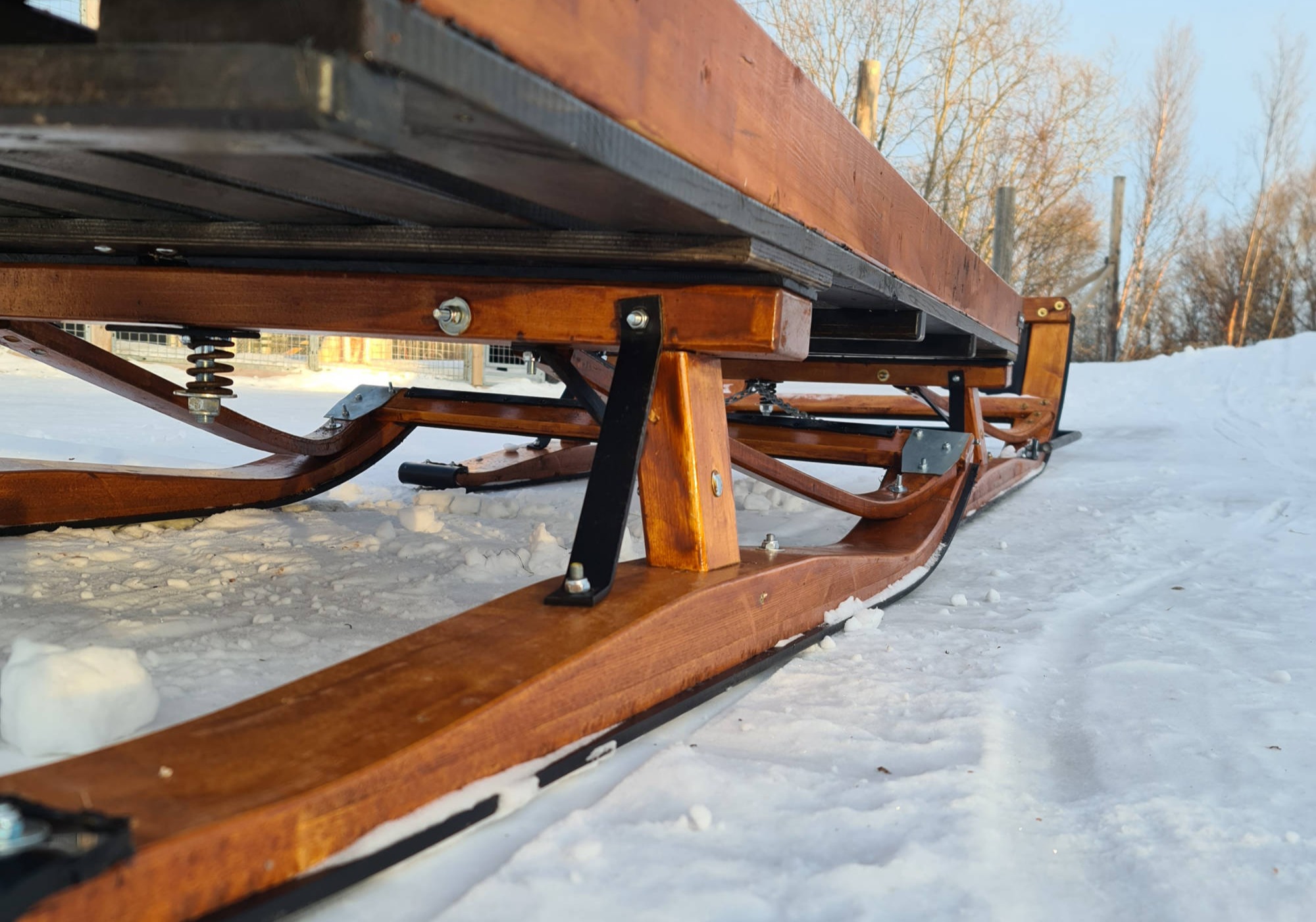 Rekka slede klar for levering